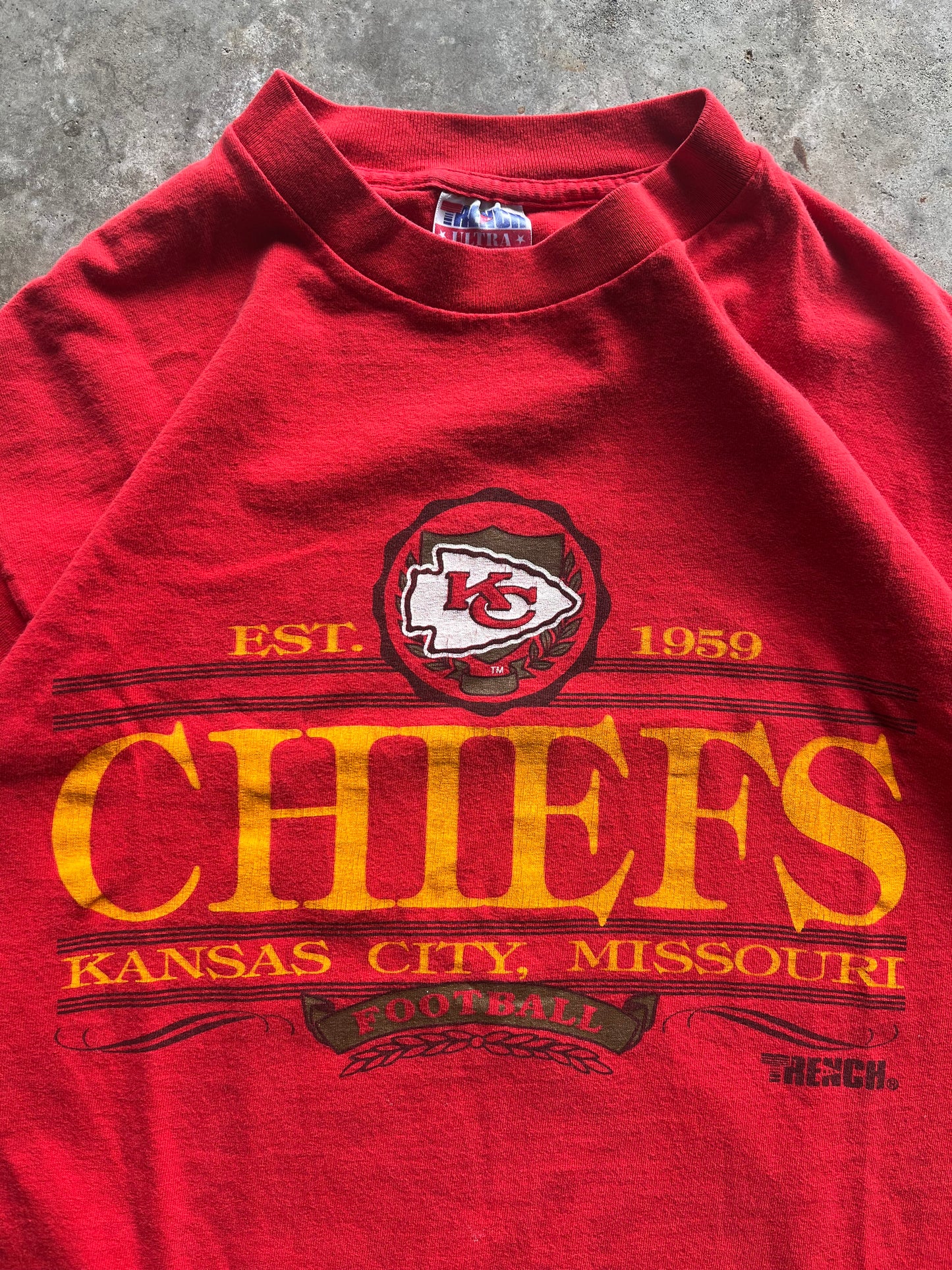 (XL) Vintage Chiefs Tee