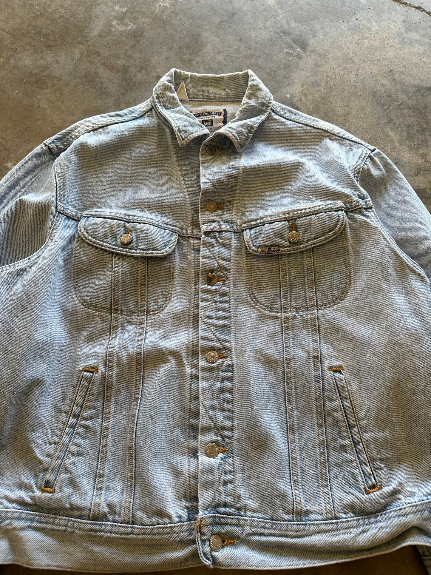 (L) Vintage Lee Denim Jacket