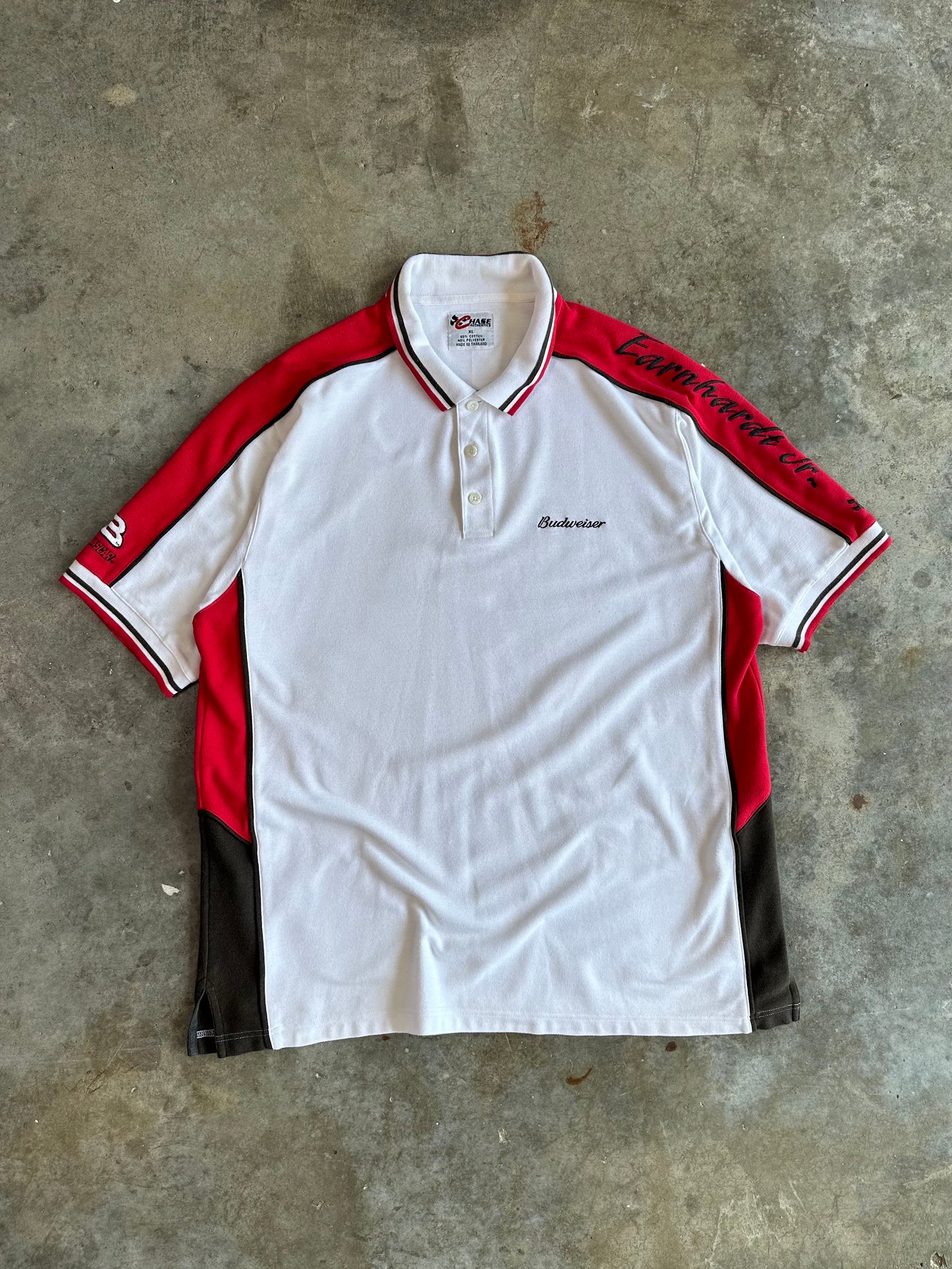 (XL) Vintage Budweiser x Earnhardt Jr. Polo