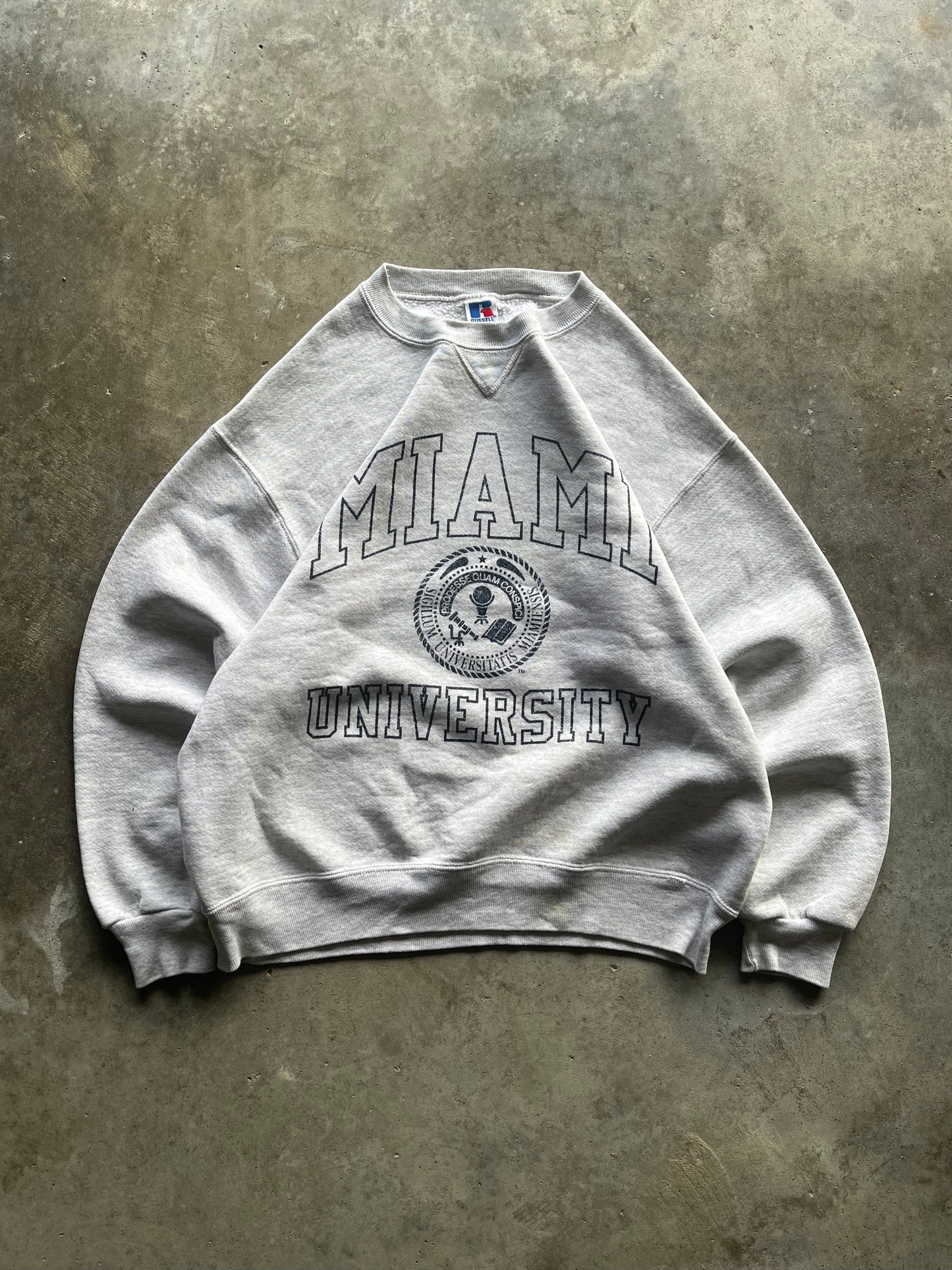 (L) Vintage Miami University Sweatshirt