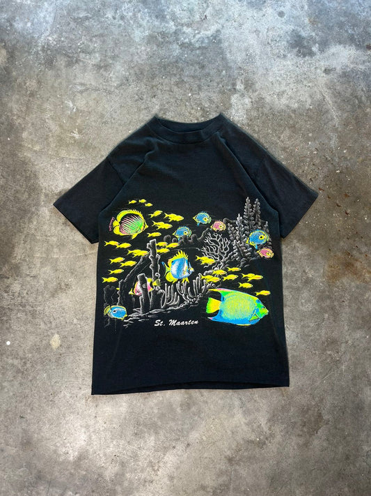 (M) Vintage Coral Reef AOP Tee