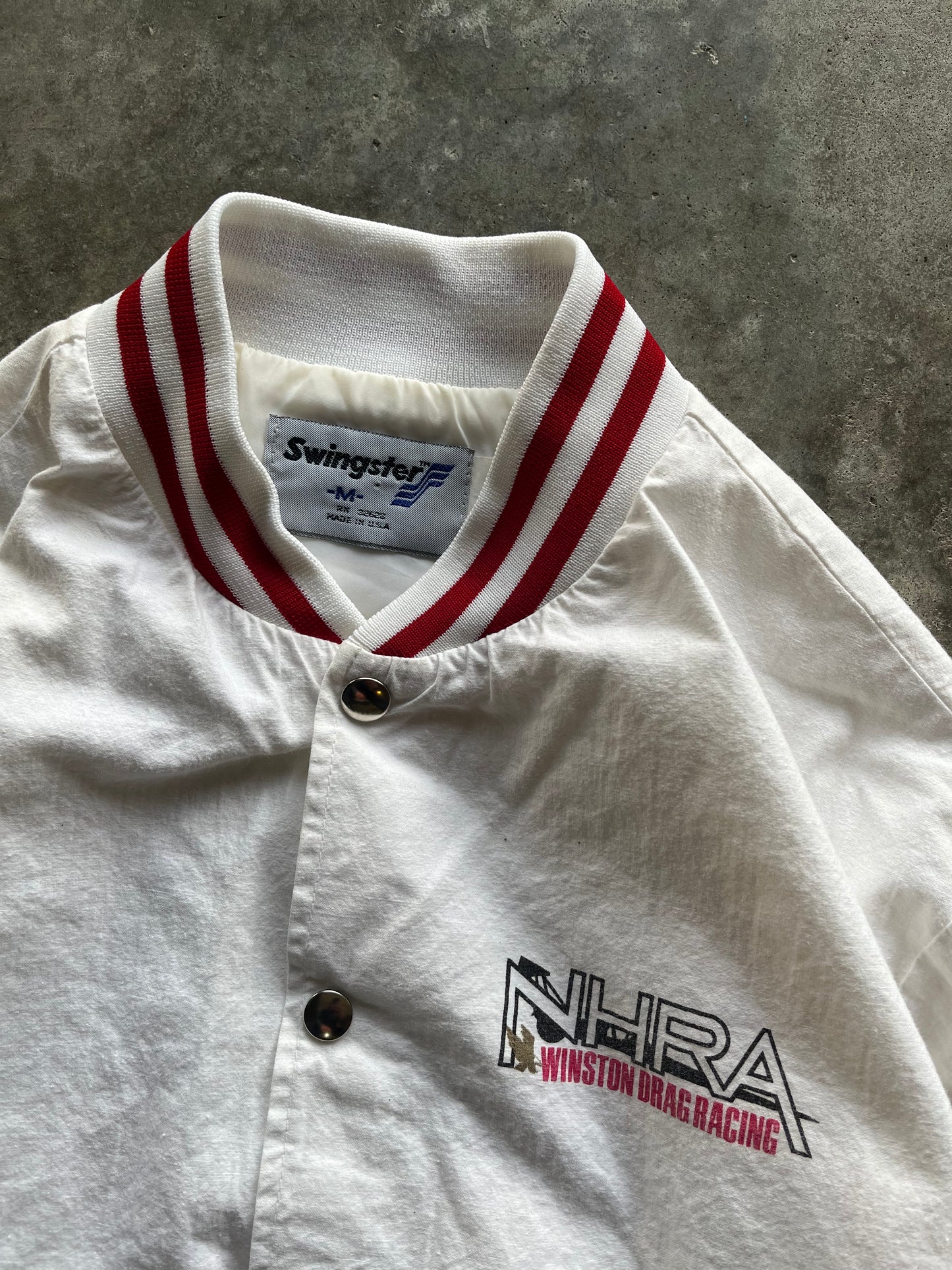 (M) Vintage NHRA Jacket