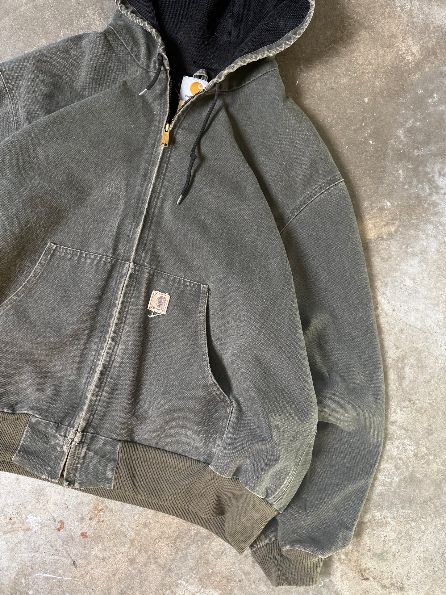 (XXL) Vintage Carhartt Hooded Jacket