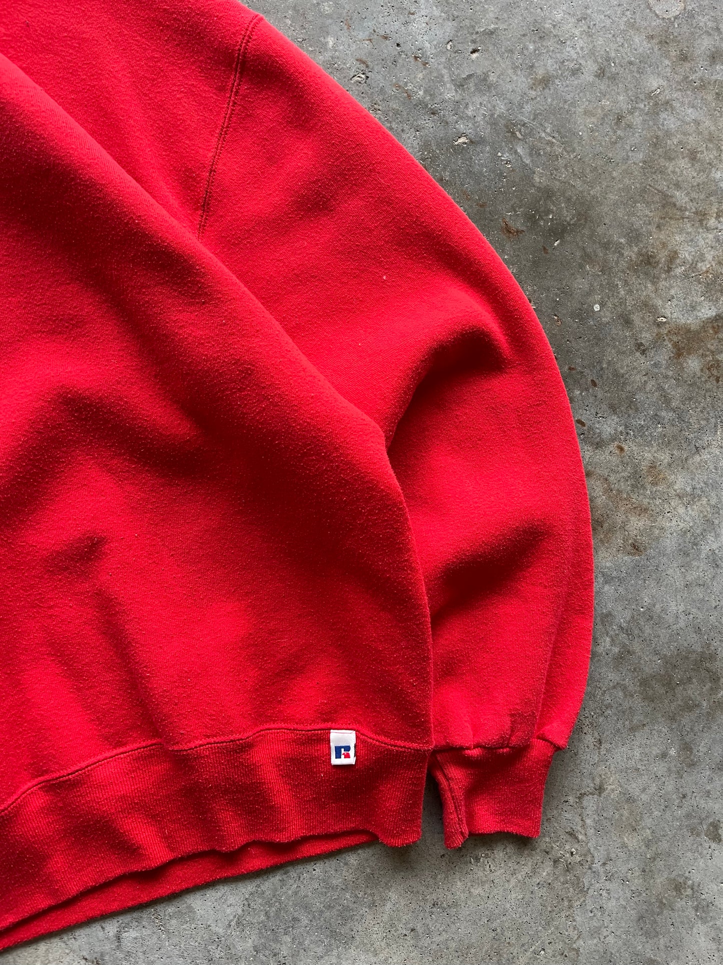 (XL) Vintage Red Russell Sweatshirt