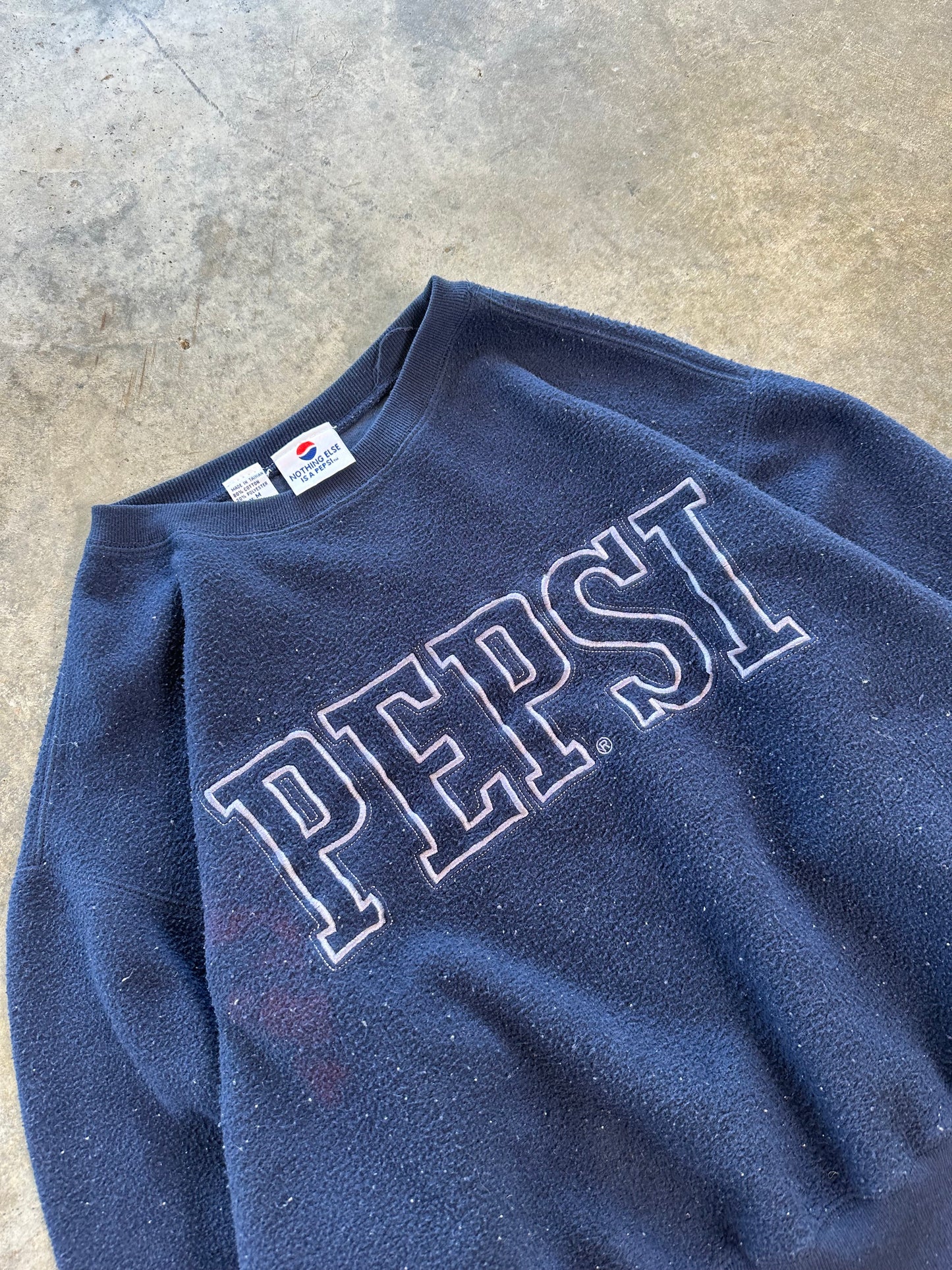 (M) Vintage Pepsi Fleece Sweatshirt