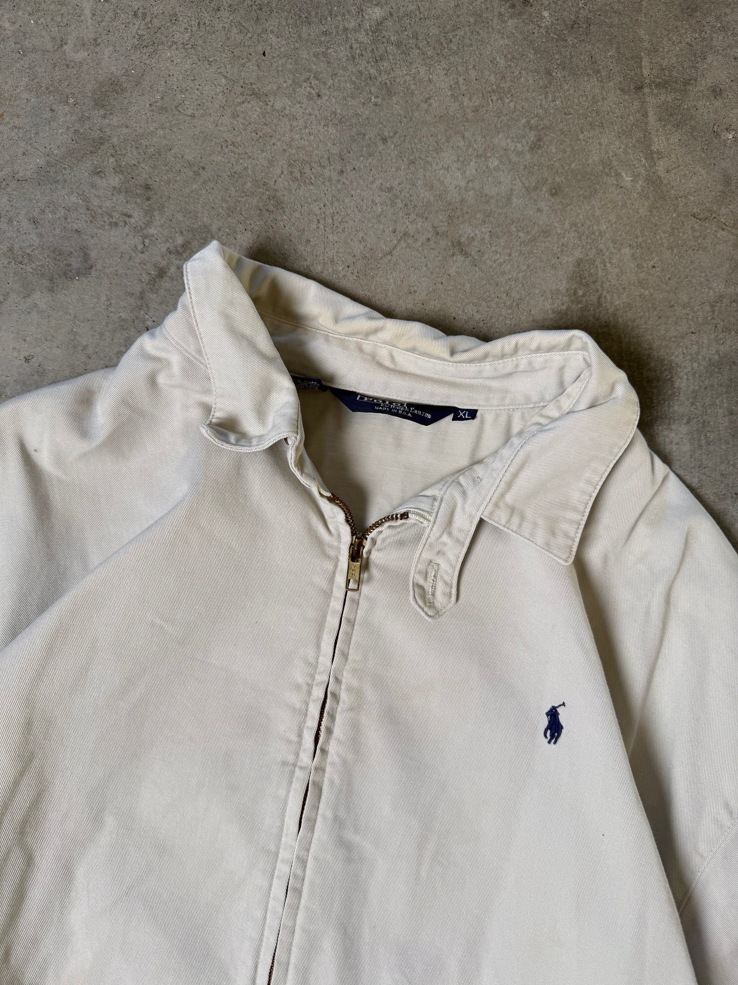 (XL) Vintage Polo Canvas Jacket