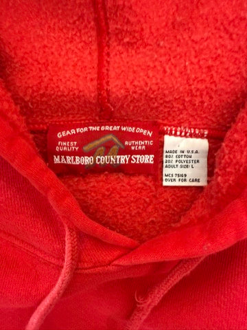 (L) Vintage Marlboro Hoodie