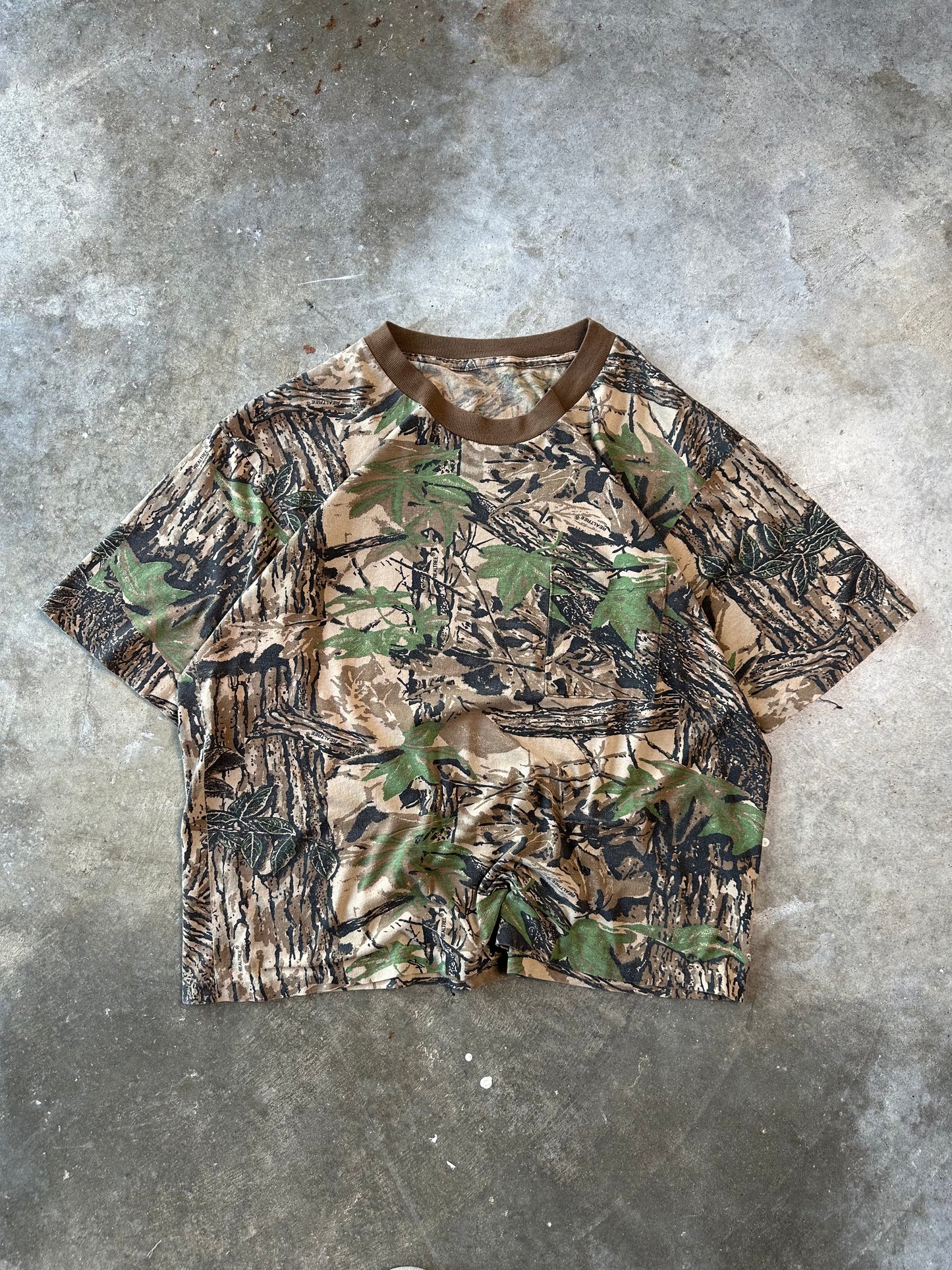 (L) Vintage Camo Tee