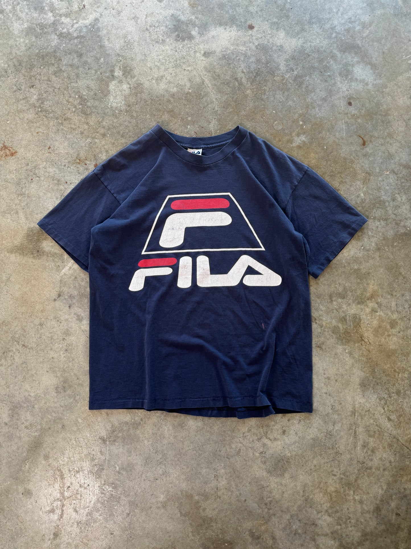 (L) Vintage FILA Tee