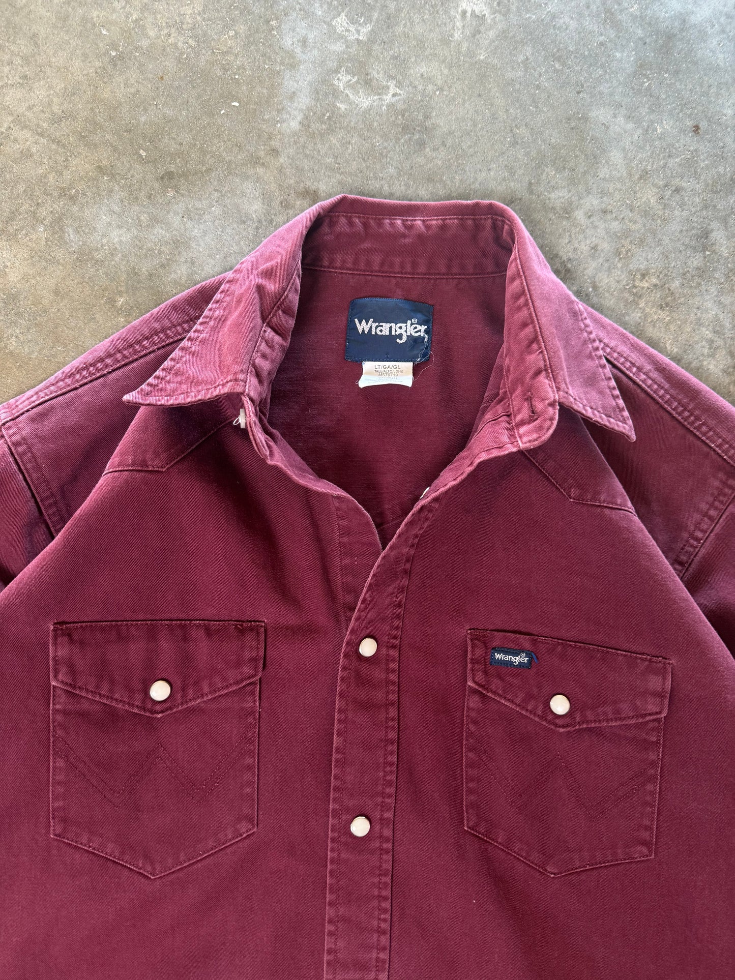 (L) Vintage Wrangler Button-Up