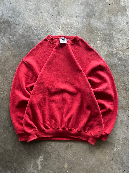 (XL) Vintage Lee Essential Red Sweatshirt