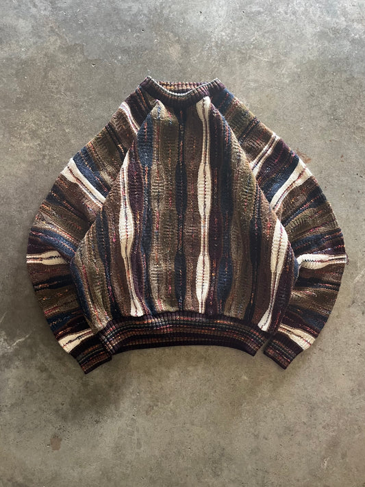 (XL) Vintage Bachrach Coogi-Like Sweater