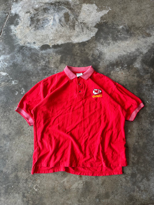 (L) Vintage Chiefs Polo