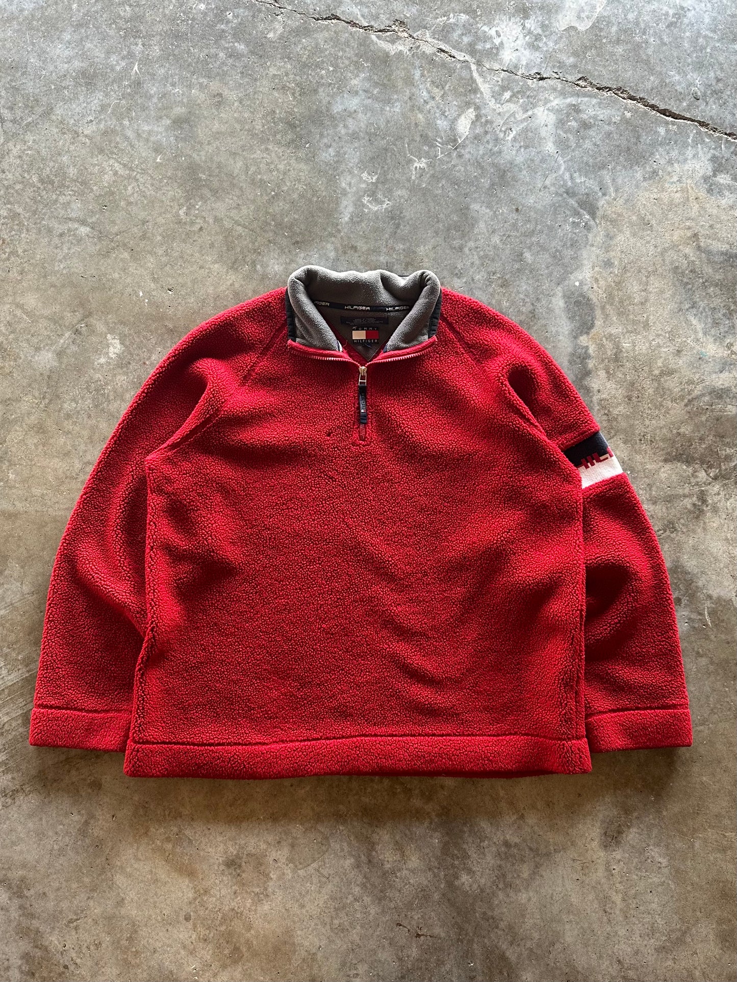 (XL) Tommy Hilfiger Fleece Quarter Zip