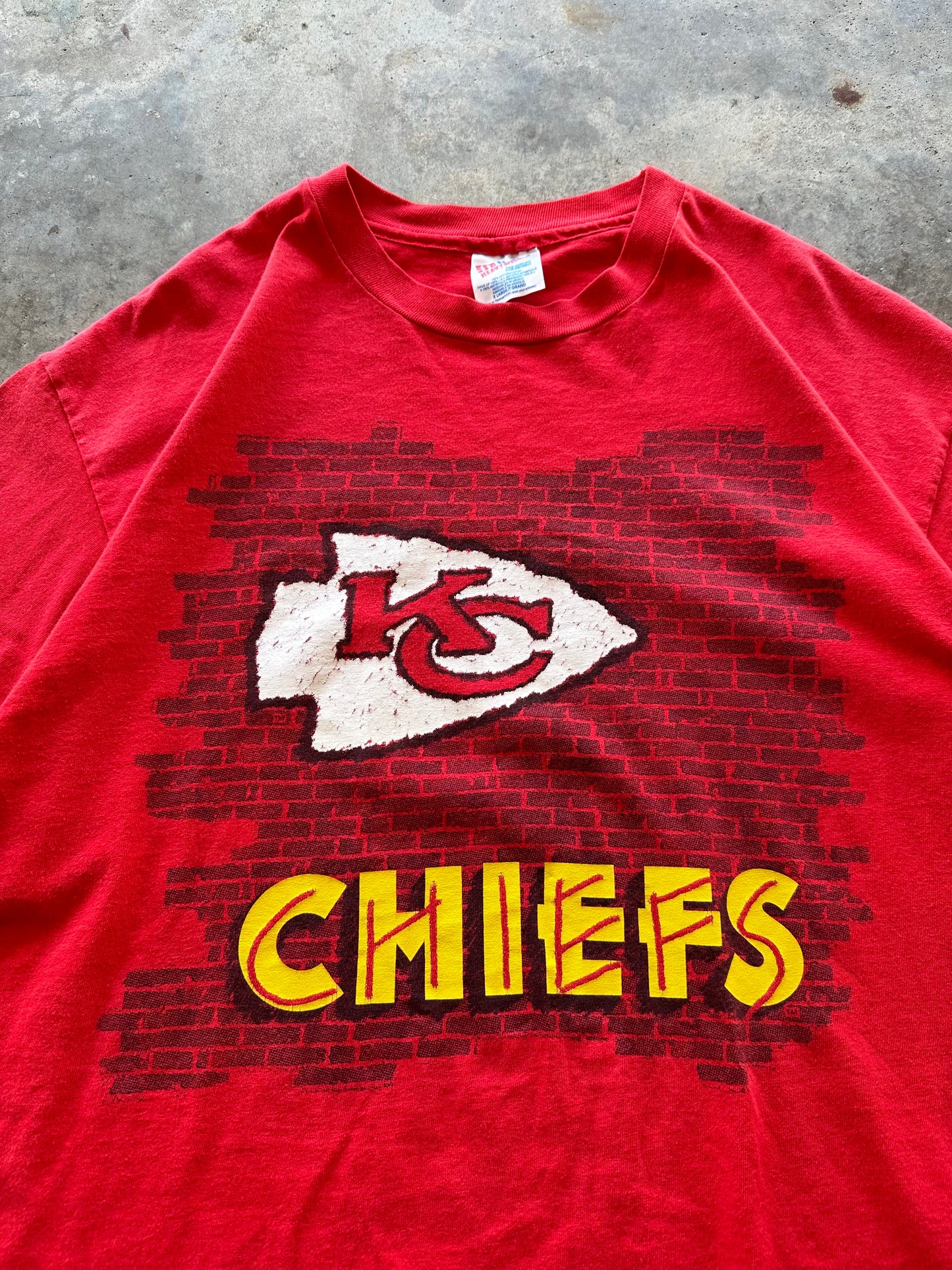 (XL) Vintage 90's KC Chiefs Tee