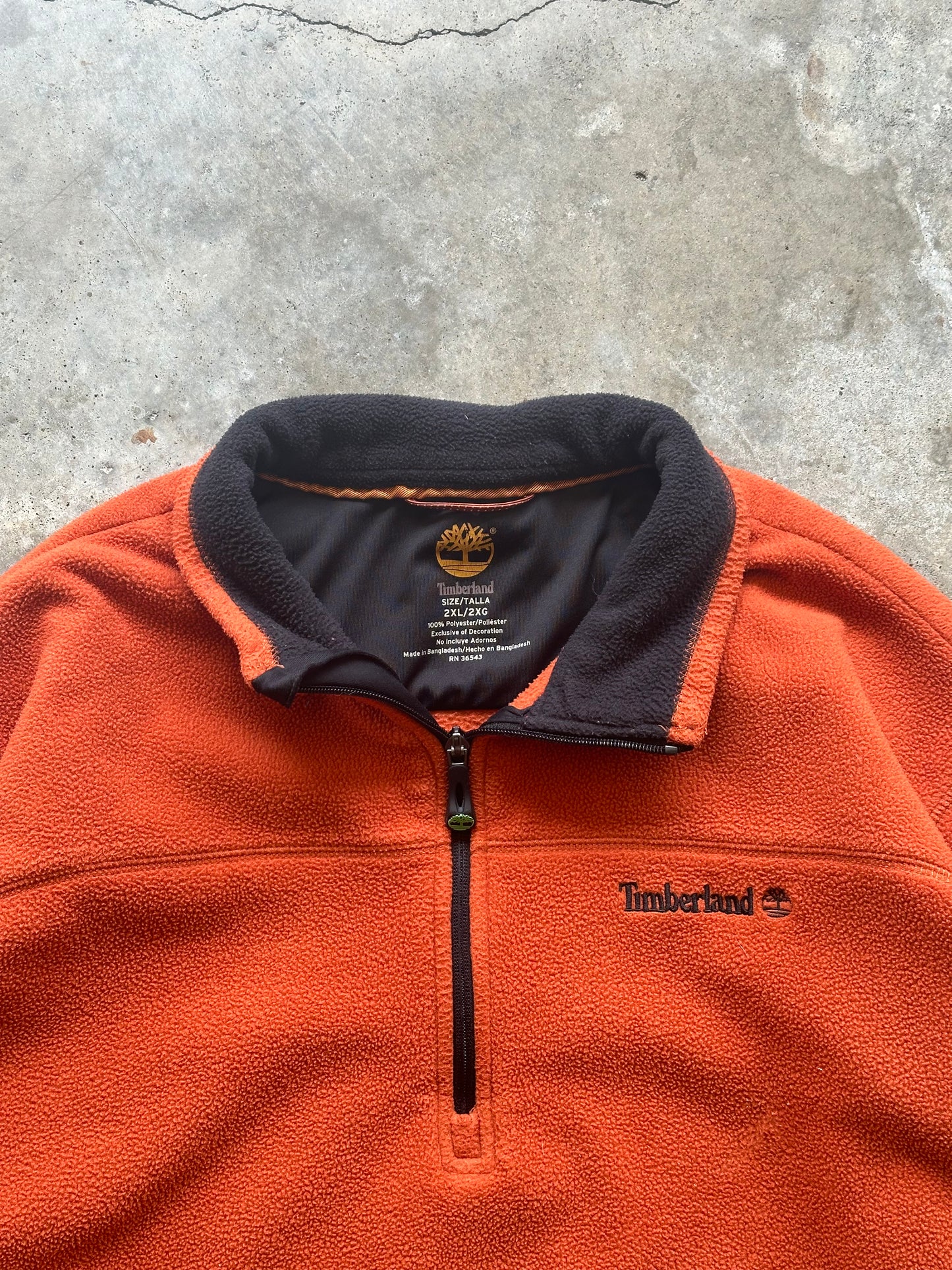 (XXL) 00s Timberland Fleece Quarter-Zip