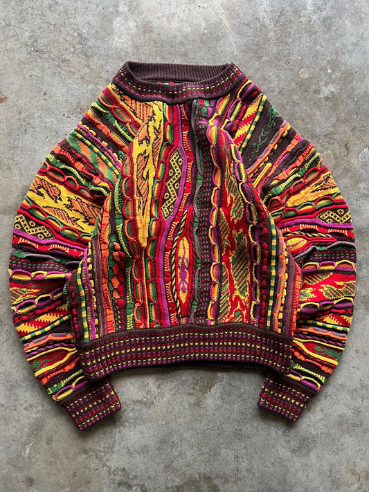 (XL) Vintage Coogi-Like Sweater