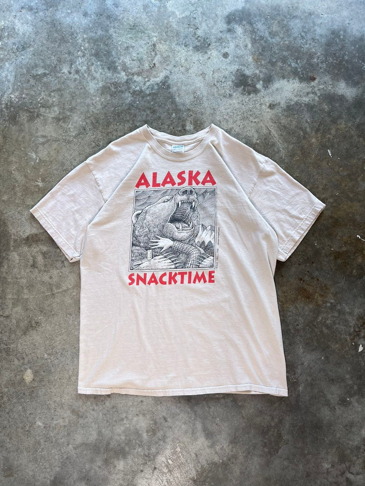 (L) 1988 Alaska 'Snacktime' Tee