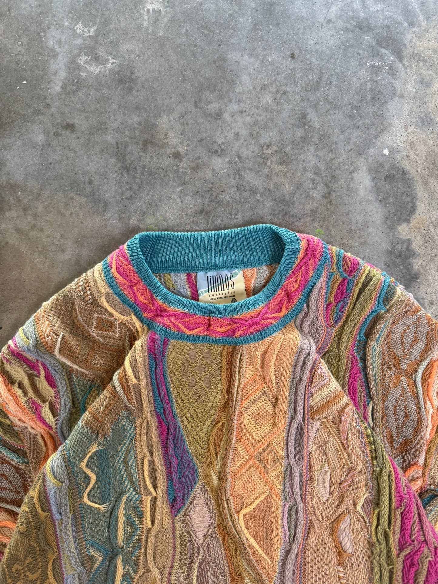 (M) Vintage Coogi-Like Sweater