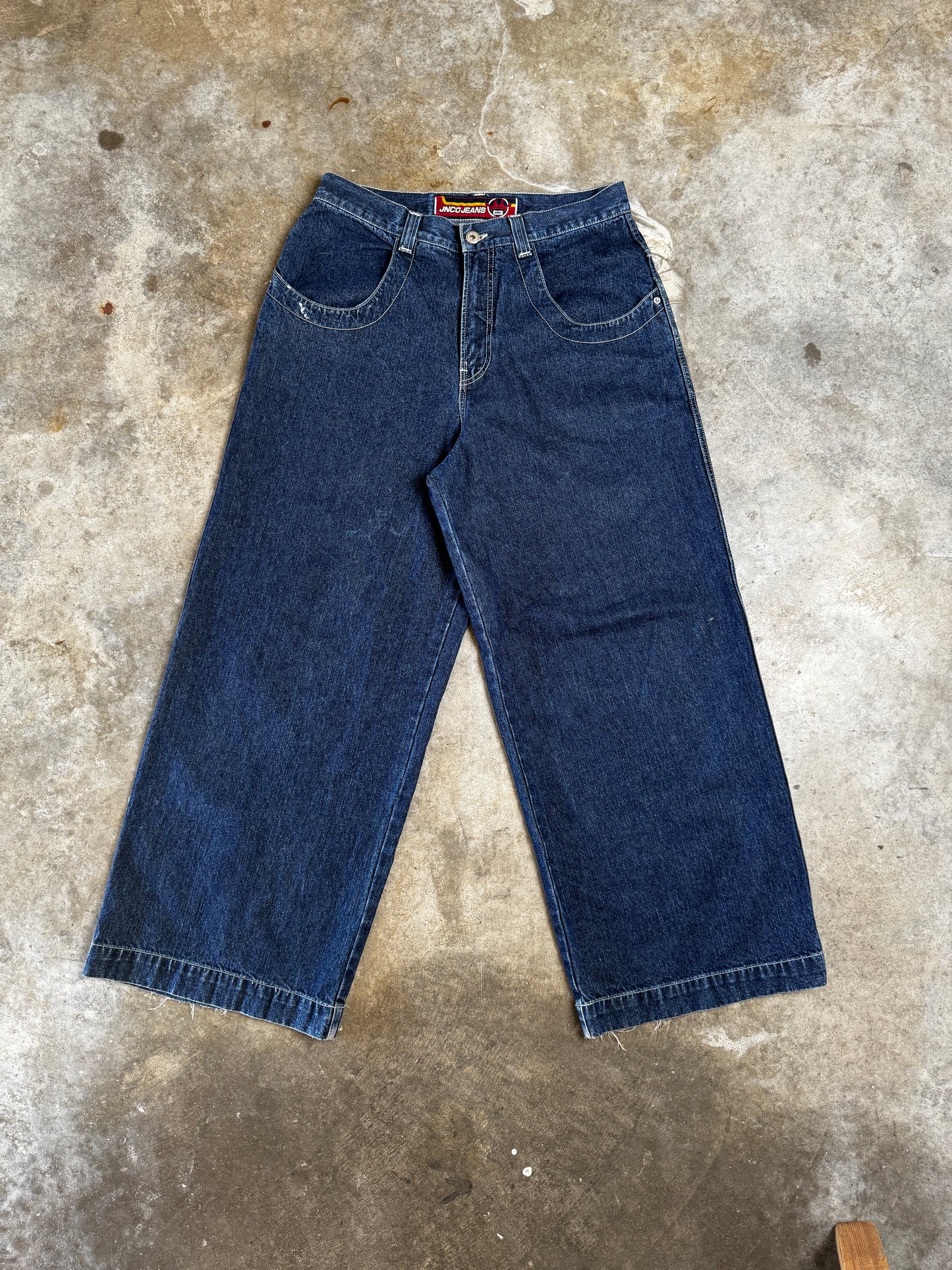 (34 x 32) Vintage 90s DJ Buddha JNCO Baggy Jeans