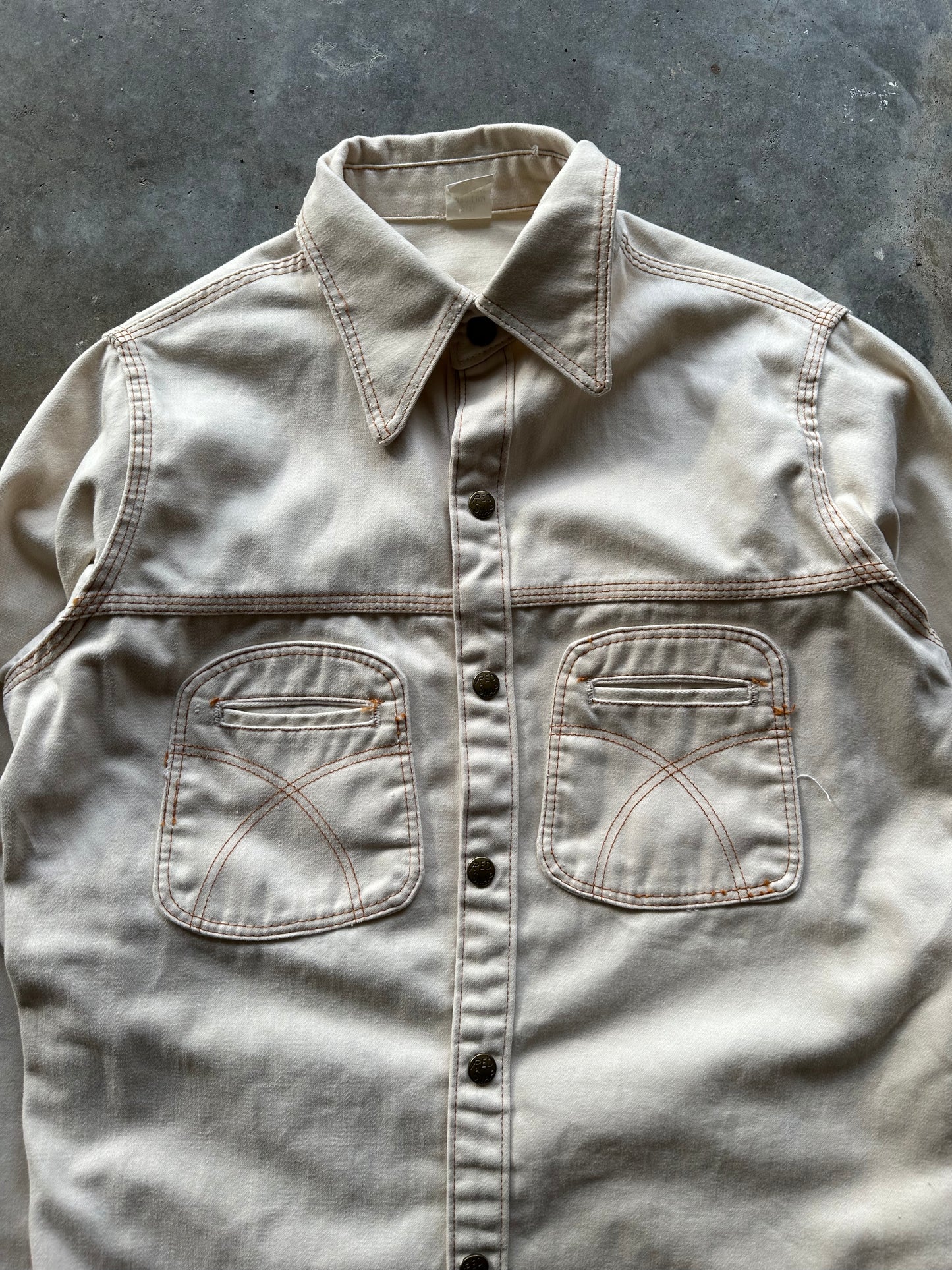 (M) Vintage Canvas Button-Up