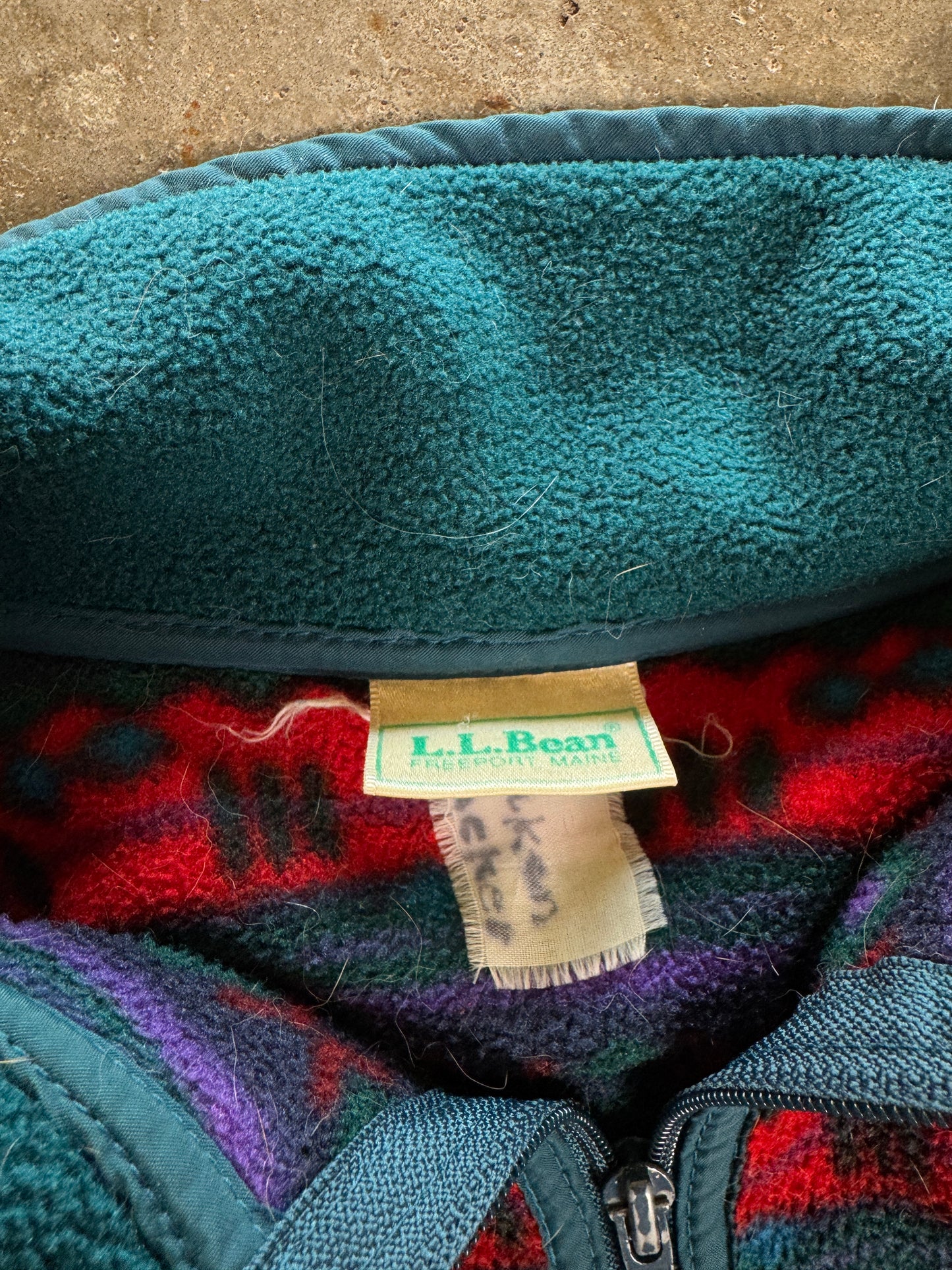 (M) L.L. Bean Fleece Zip Up Jacket