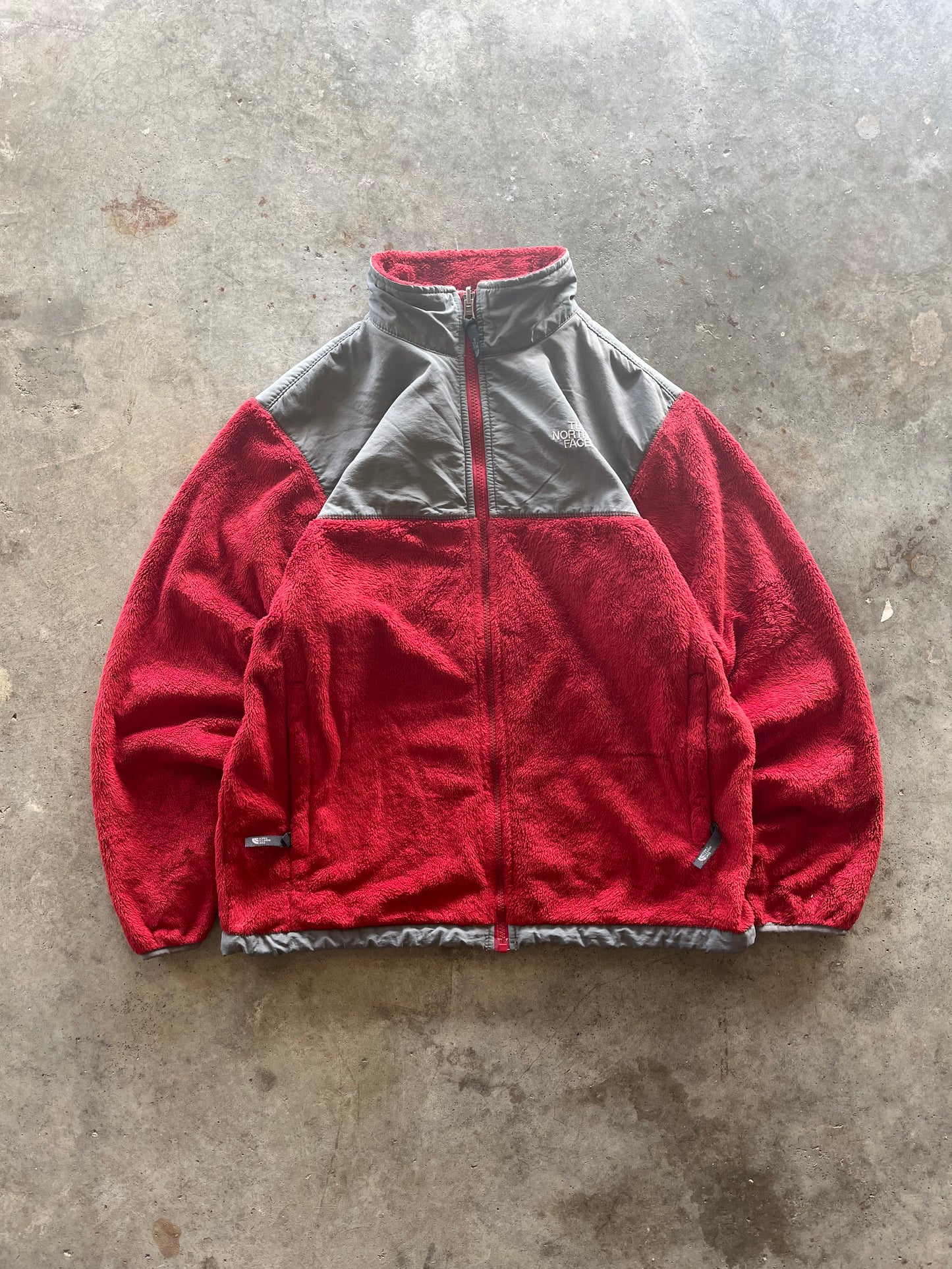 (XL) The North Face Fleece Zip-up Jacket