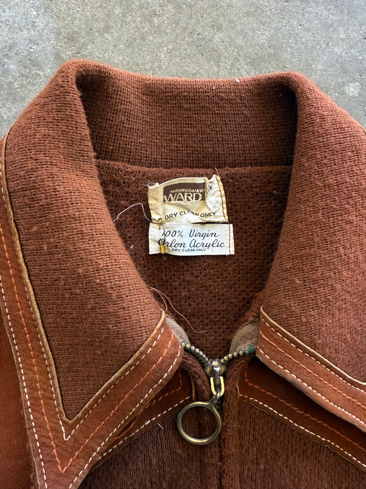 (M) Vintage Zip-Up Jacket