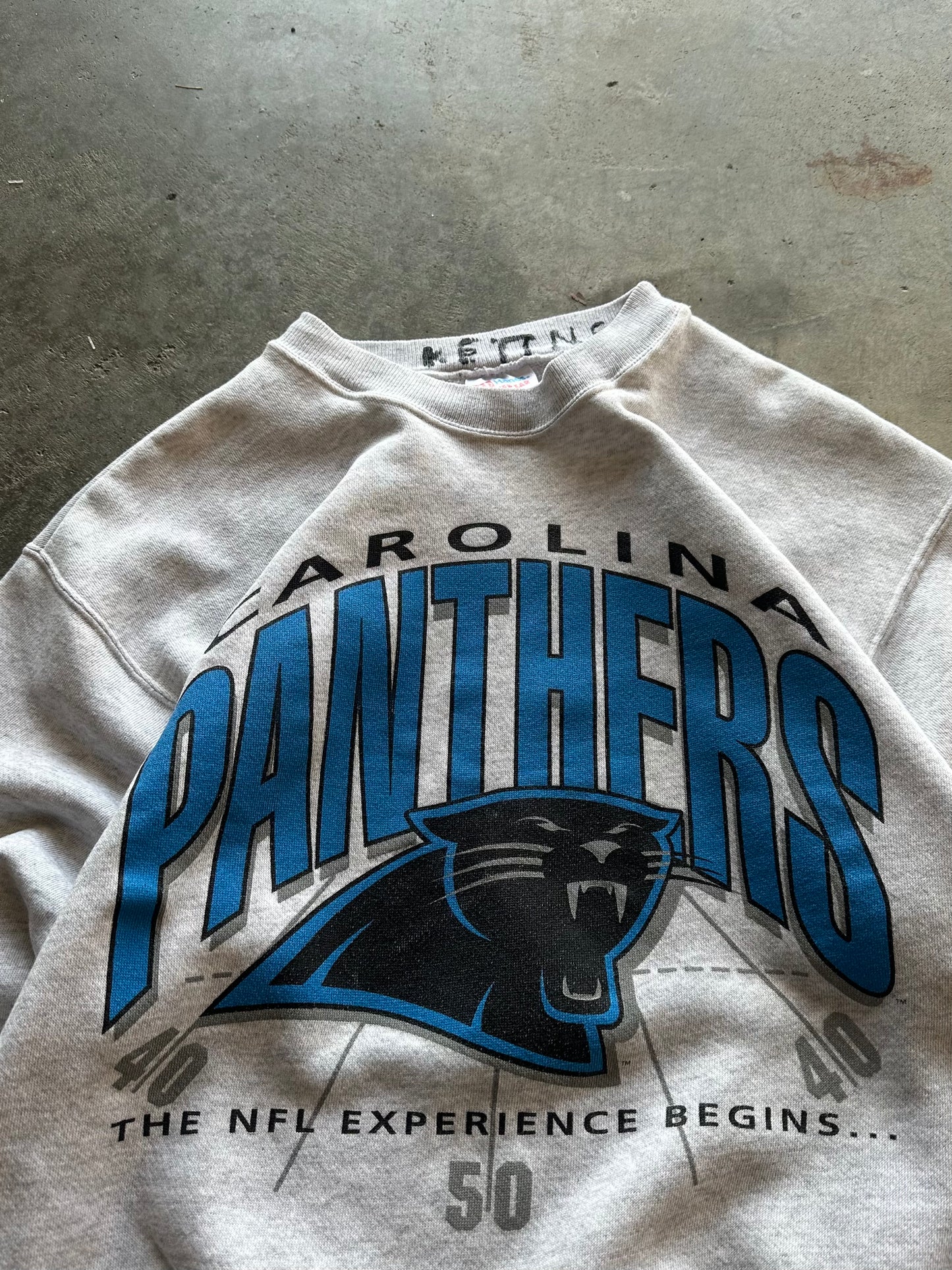 (L) Vintage Carolina Panthers Sweatshirt