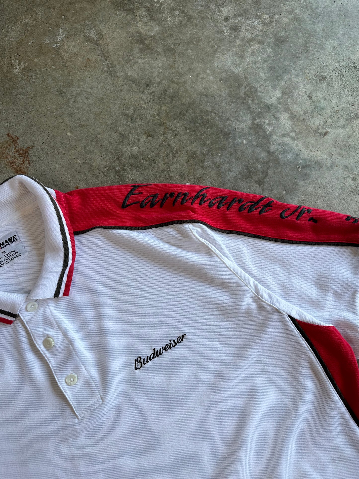 (XL) Vintage Budweiser x Earnhardt Jr. Polo