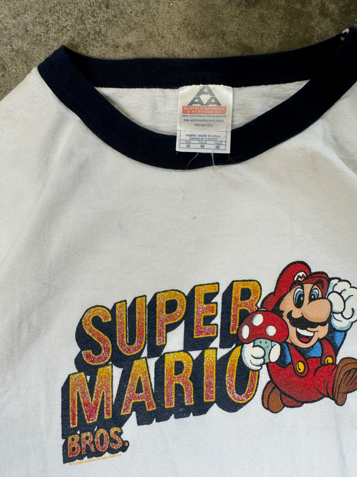 (M) Vintage Super Mario Bros Tee