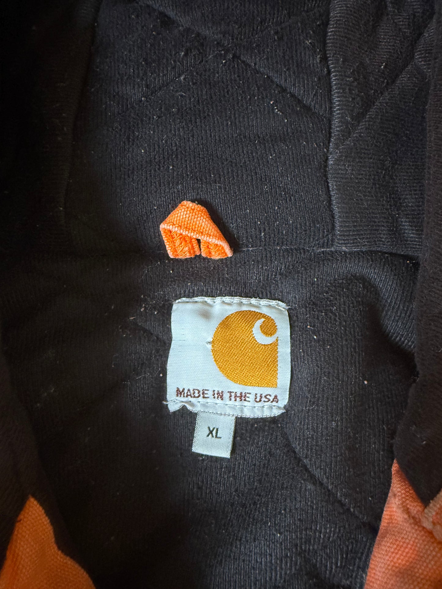 (XL) Vintage Carhartt Hooded Jacket