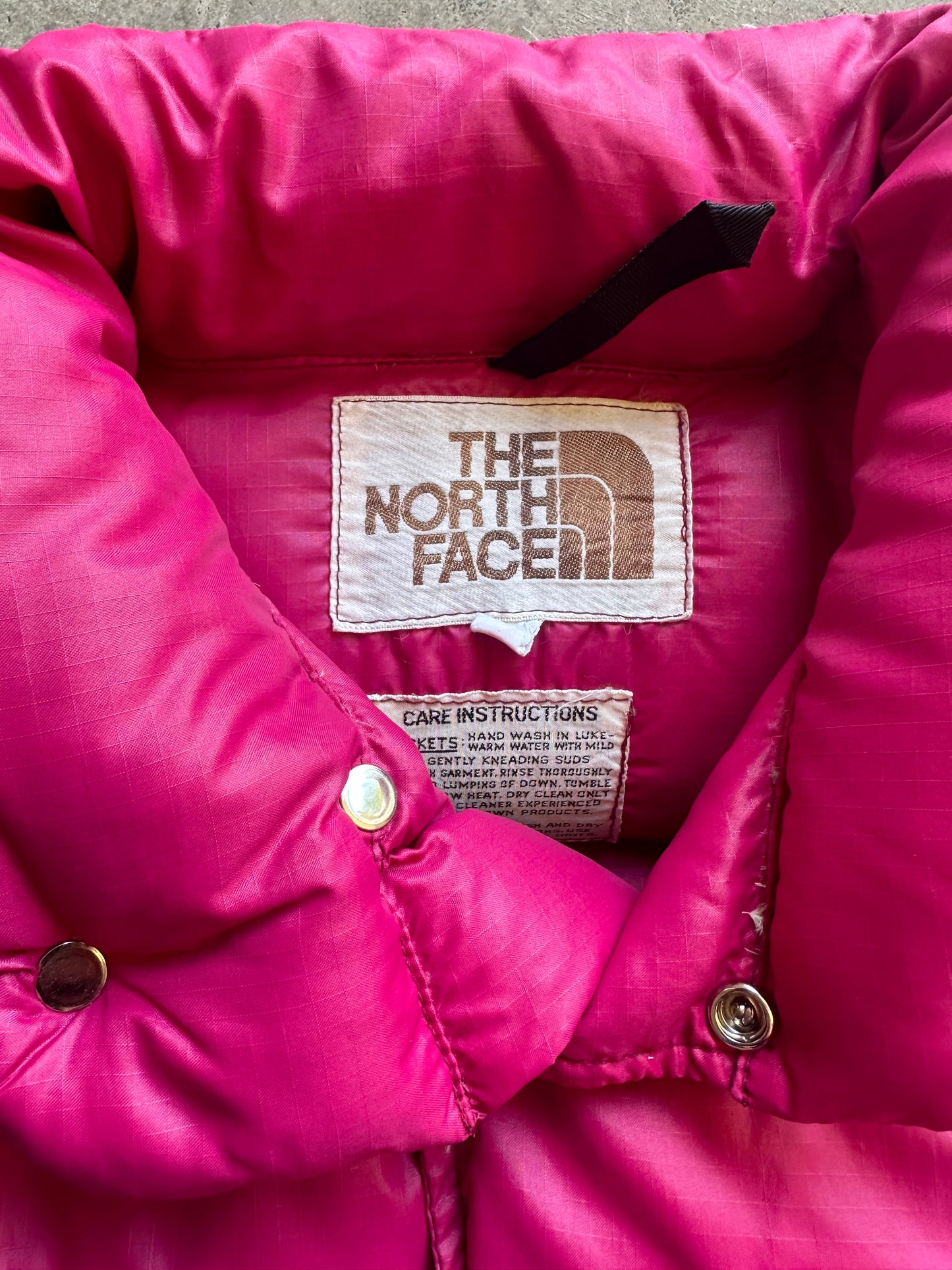 (L) Vintage 80s The North Face Puffer Vest