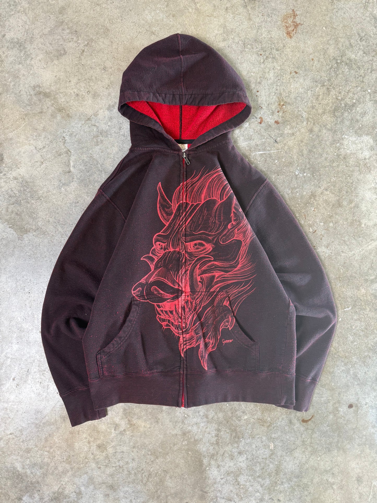 (S) 00s Boar Head Jacket