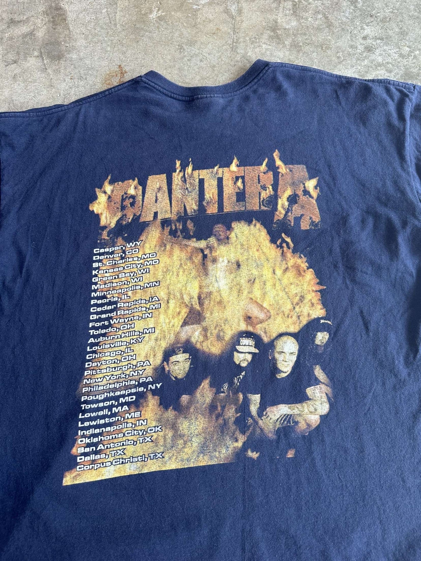 (XL) 00s Pantera Band Tee