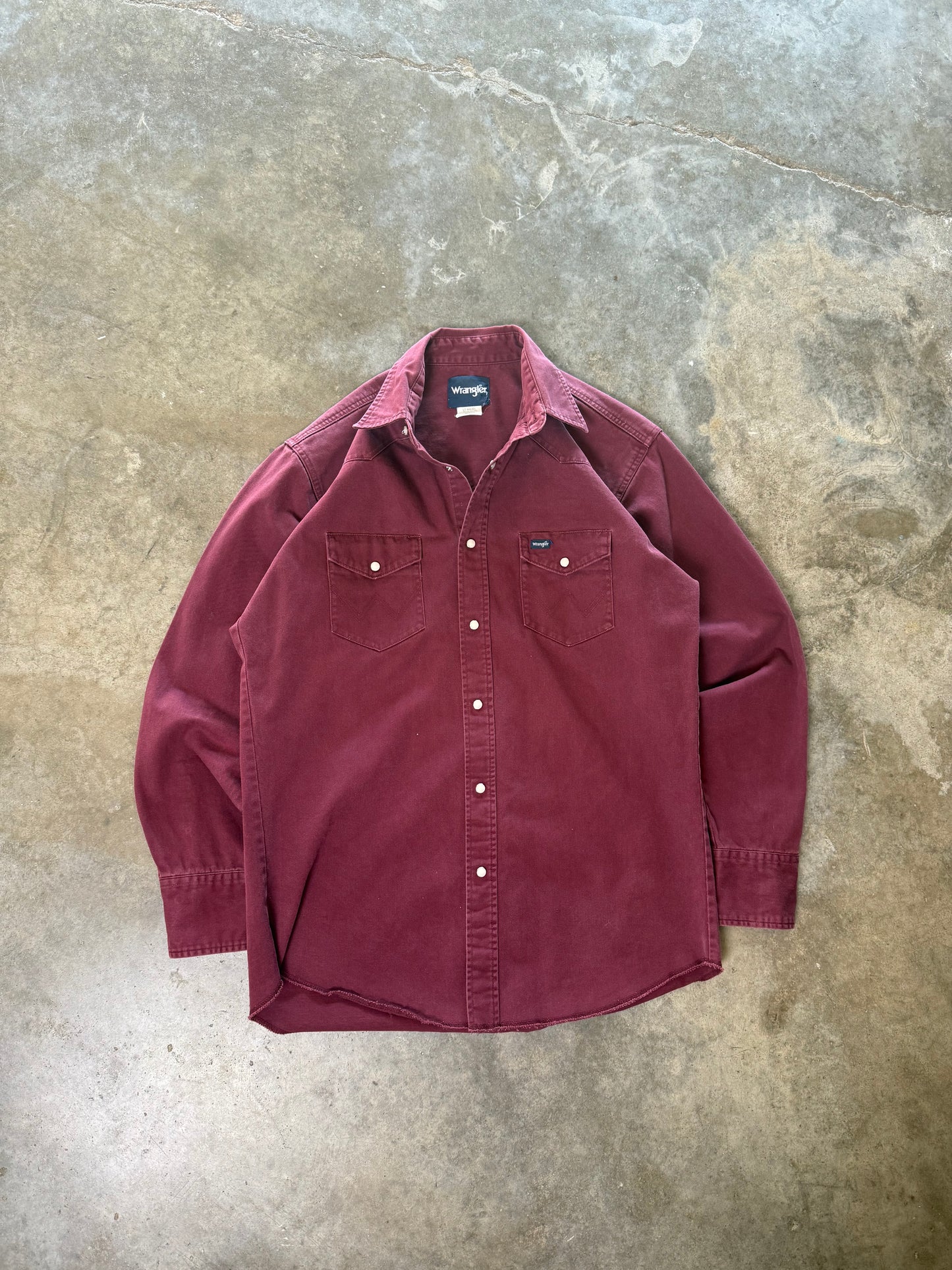 (L) Vintage Wrangler Button-Up