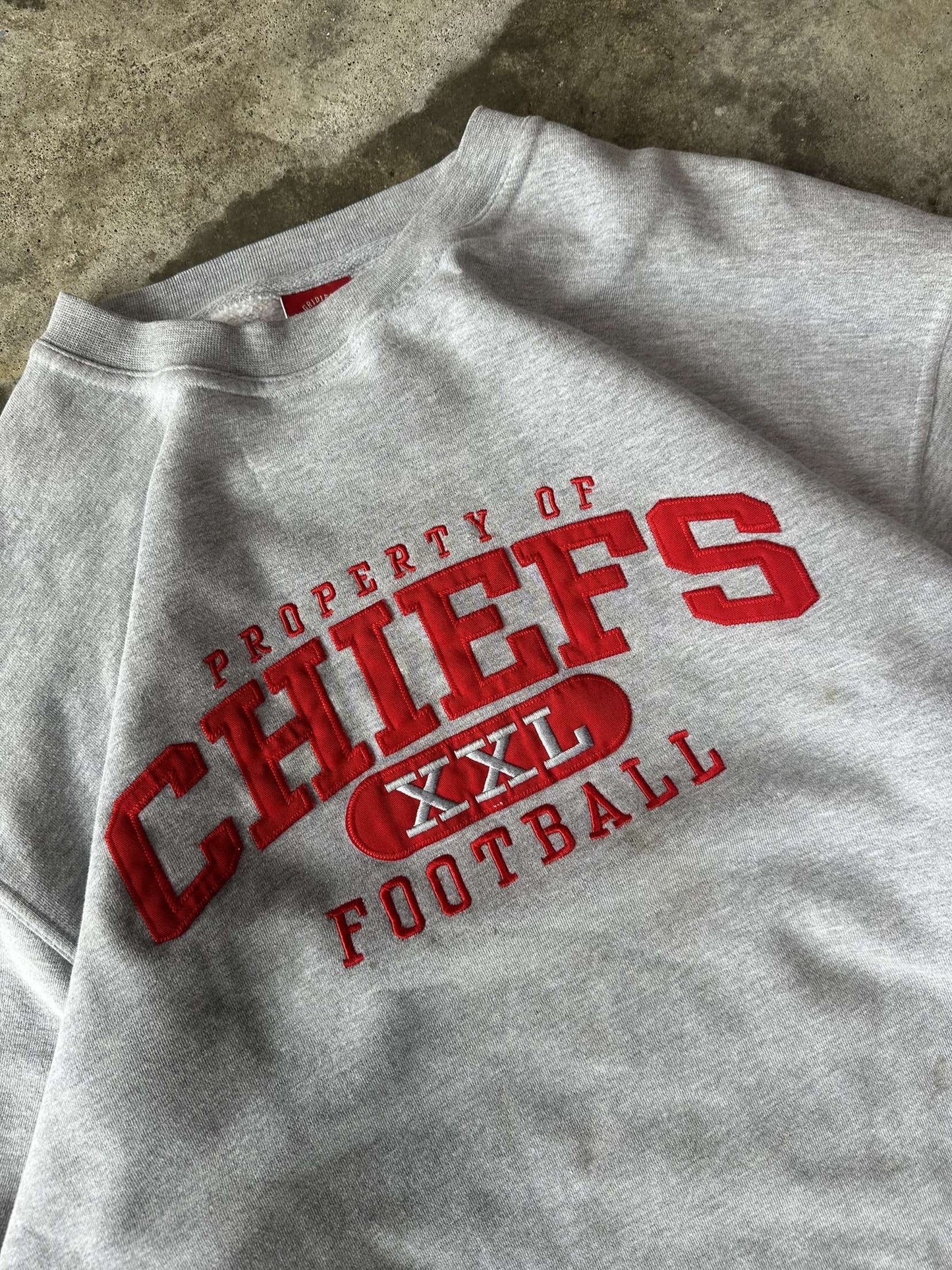 (L) Vintage Chiefs Boxy Sweatshirt