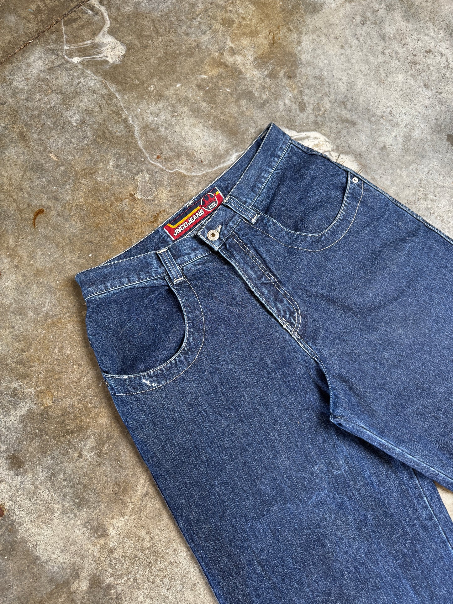 (34 x 32) Vintage 90s DJ Buddha JNCO Baggy Jeans