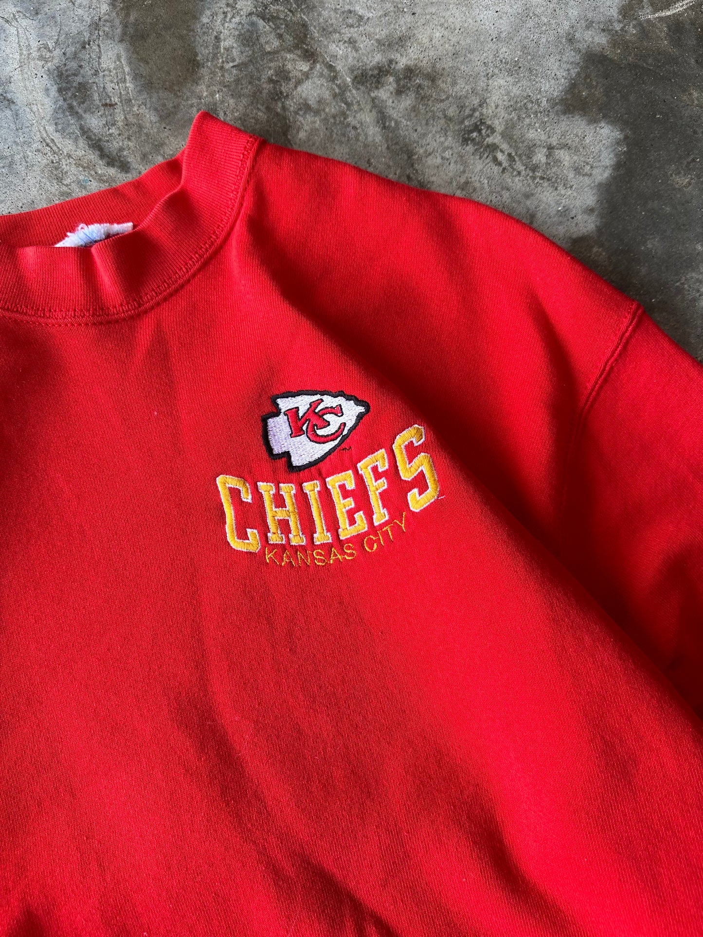 (L) Vintage Chiefs Sweatshirt