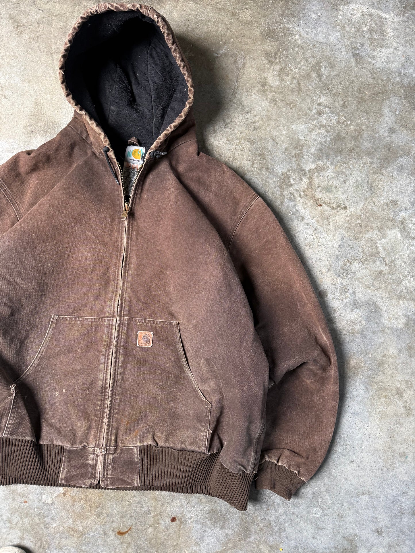 (XXL) Vintage Carhartt Hooded Jacket