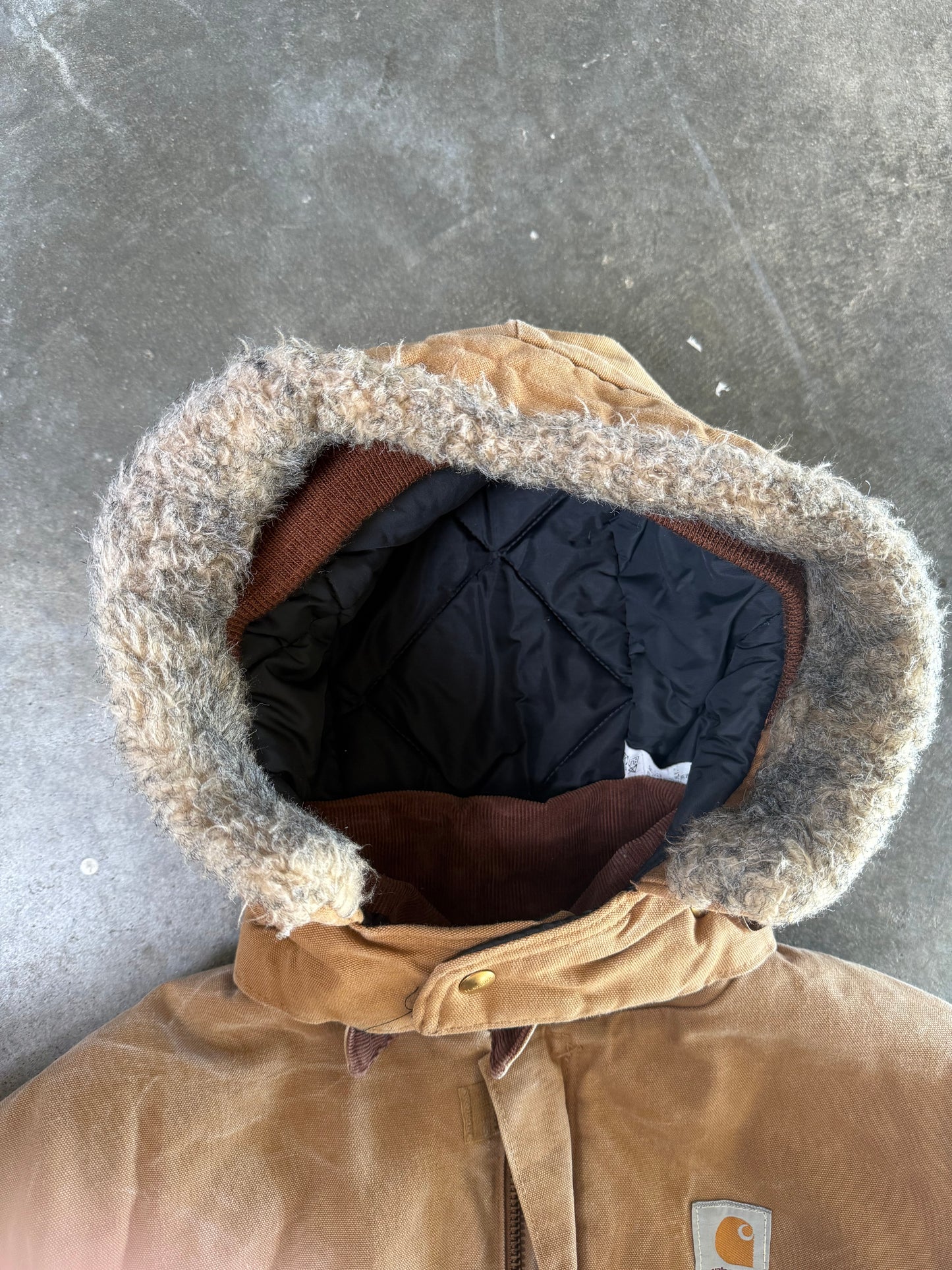 (L) Carhartt Attachable-Hood Jacket