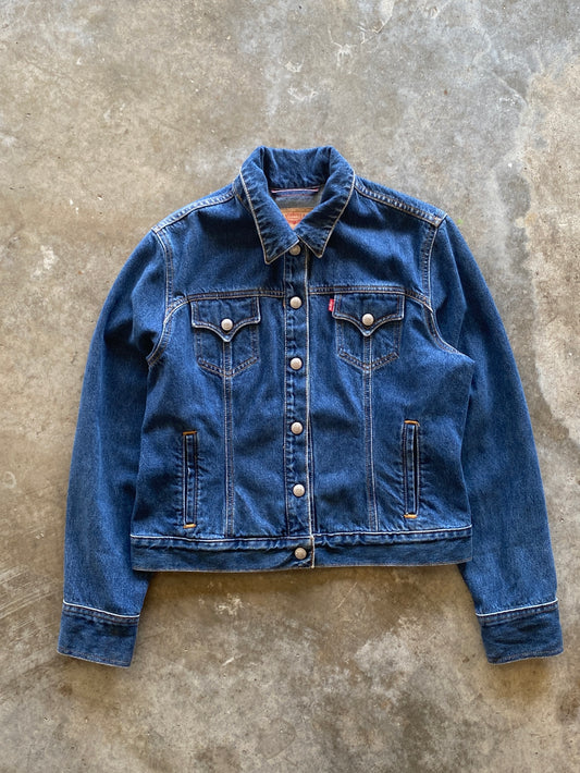 (S) Levi Denim Button Up