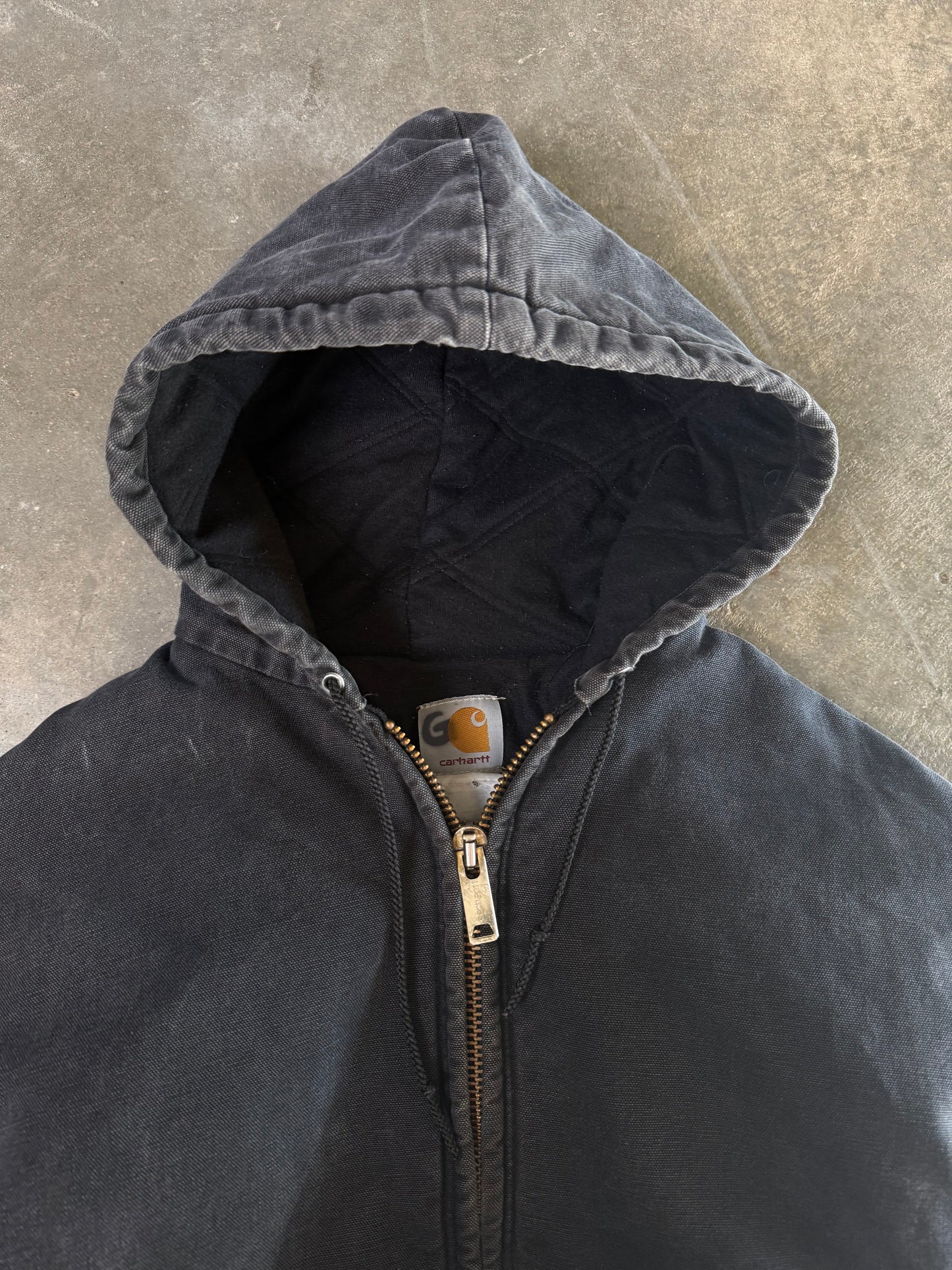 (XL) Vintage Carhartt Hooded Jacket