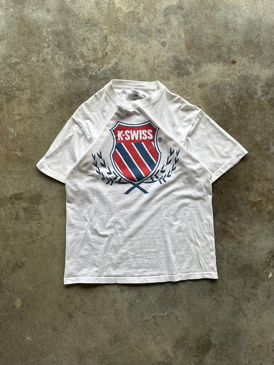 (L) Vintage K-Swiss Emblem Tee