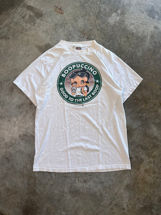 (L) 1997 Betty Boop Boopuccino Tee