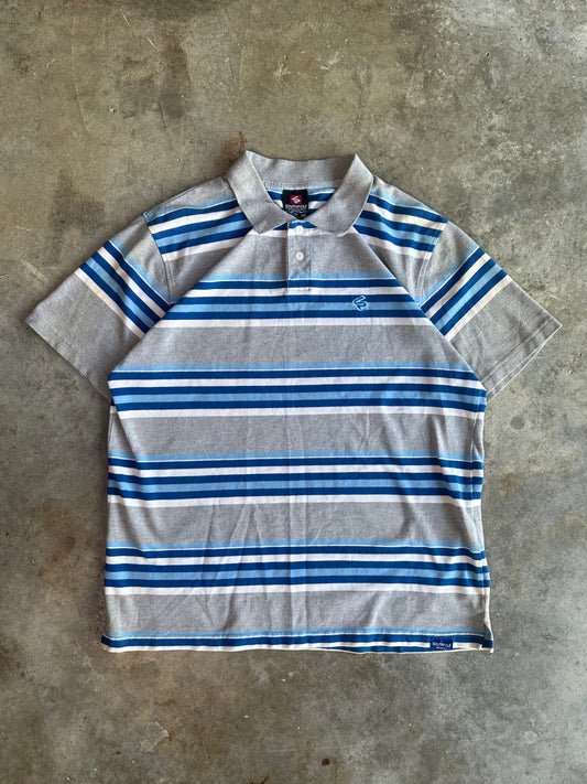 (XXL) Southpole Striped Polo Tee