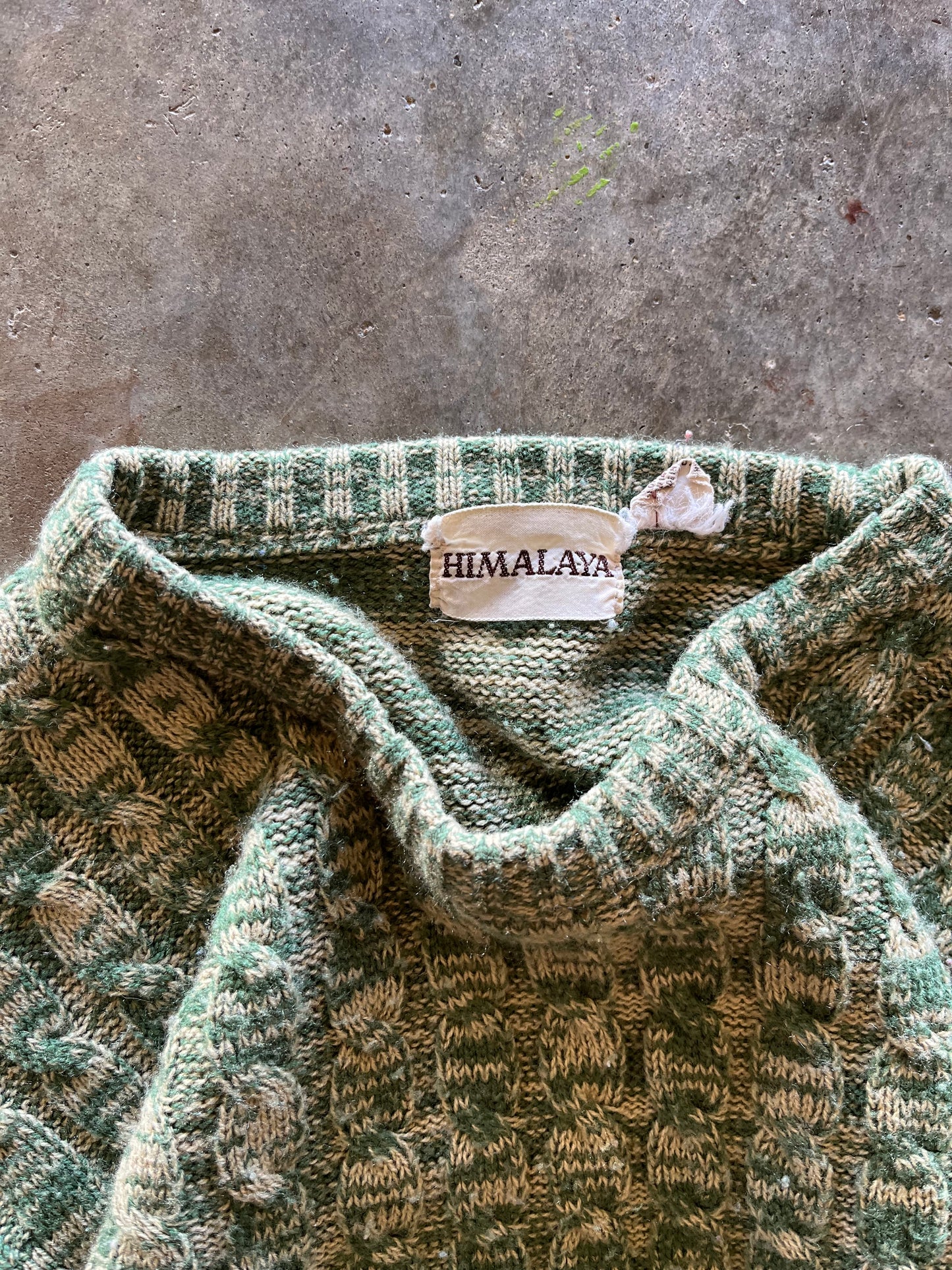 (M) Vintage Knit Sweater