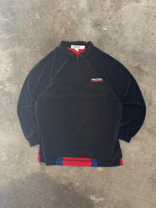 (L) 00s Nautica Competition Quarter-Zip