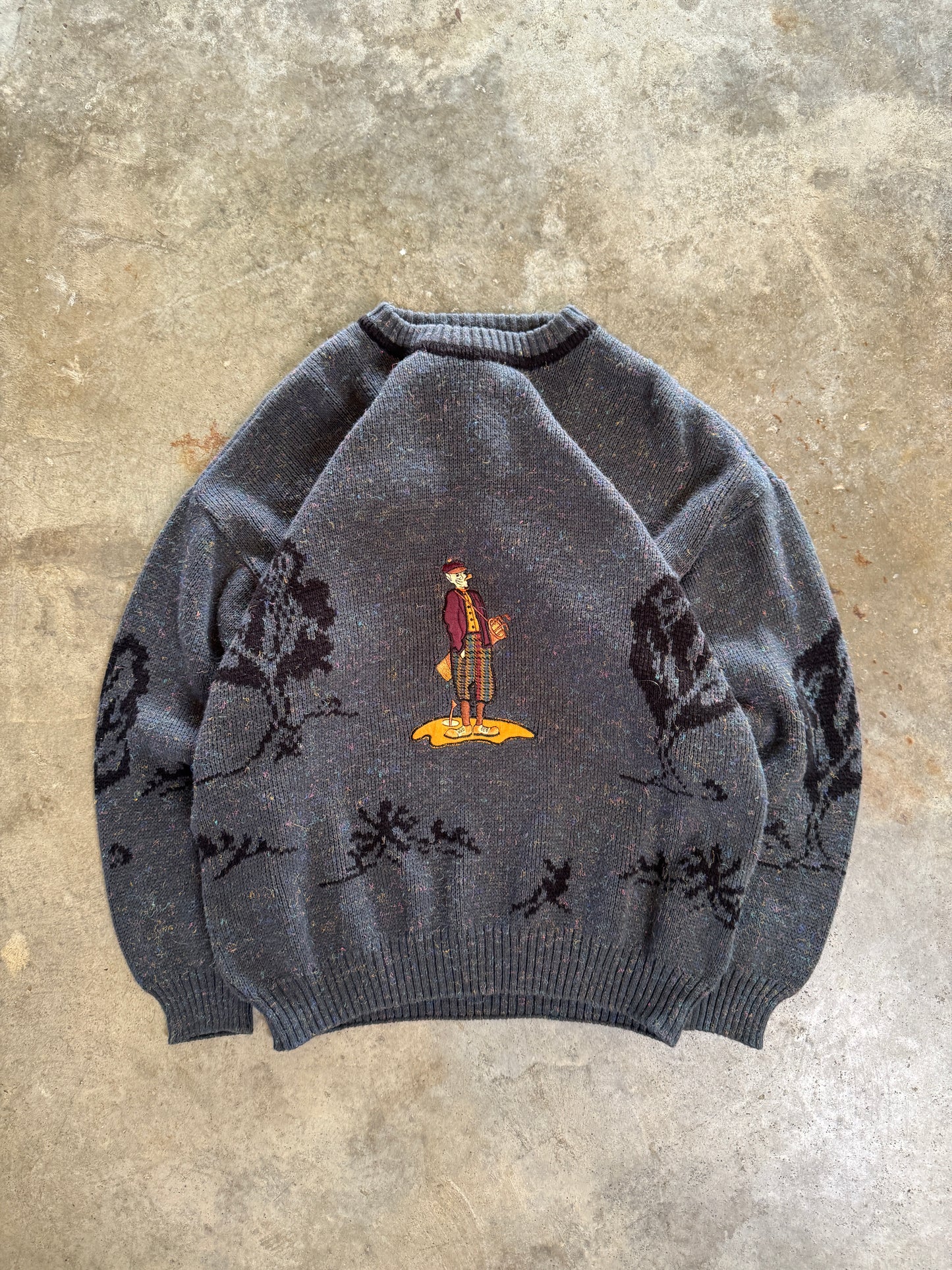 (M) Vintage Golf Sweater