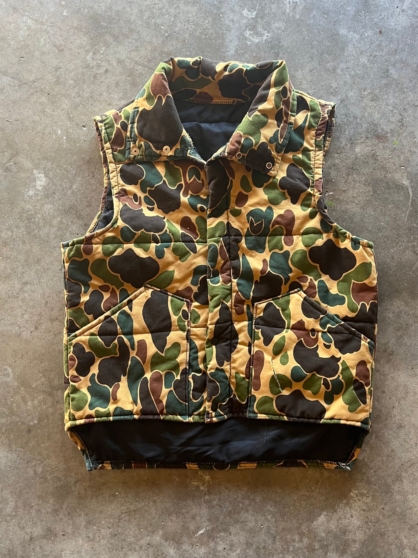 (M) Vintage Camo Vest